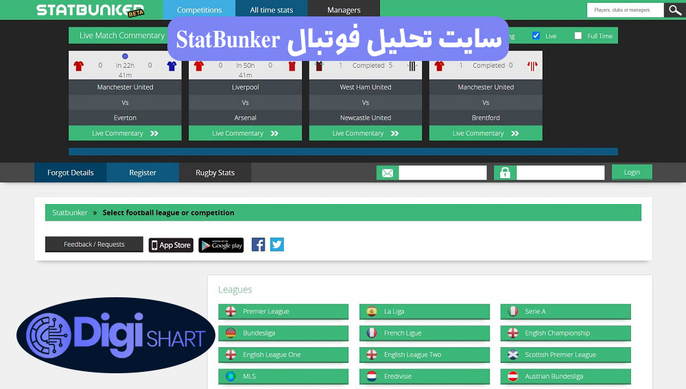 سایت تحلیل فوتبال StatBunker