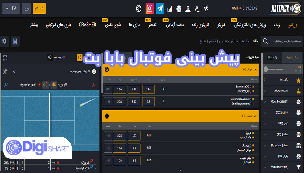 پیش بینی فوتبال بابا بت
