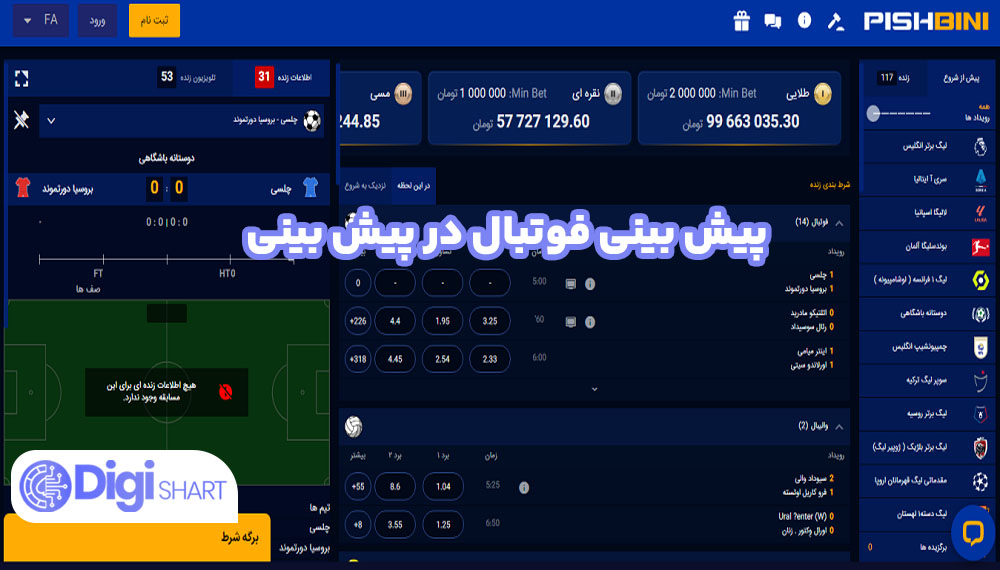 پیش بینی فوتبال در پیش بینی