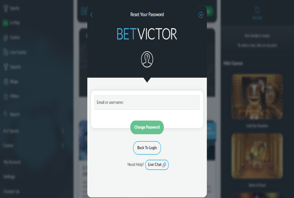 ثبت نام در سایت بت ویکتور BetVictor