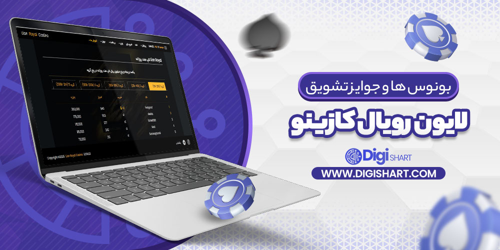 بونوس ها و جوایز تشویق لایون رویال کازینو