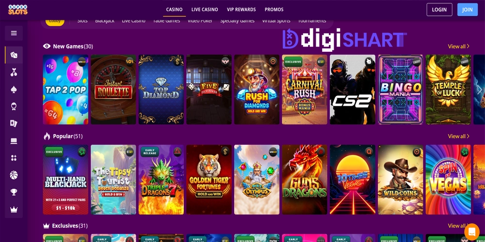 بازی های کازینویی سوپر اسلات Super Slots