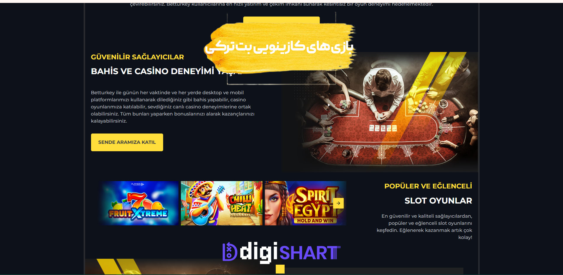 بازی های کازینویی بت ترکی