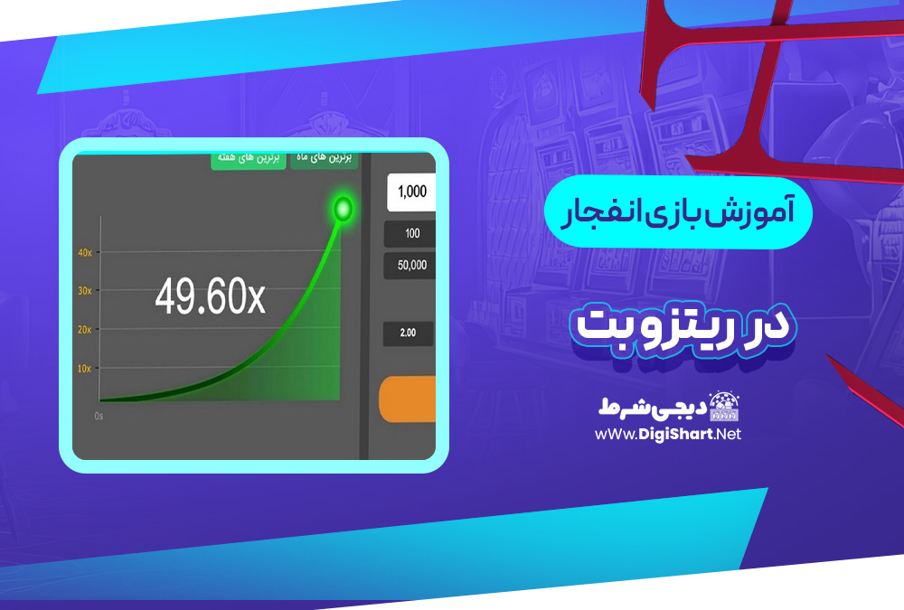 آموزش بازی انفجار ریتزو بت