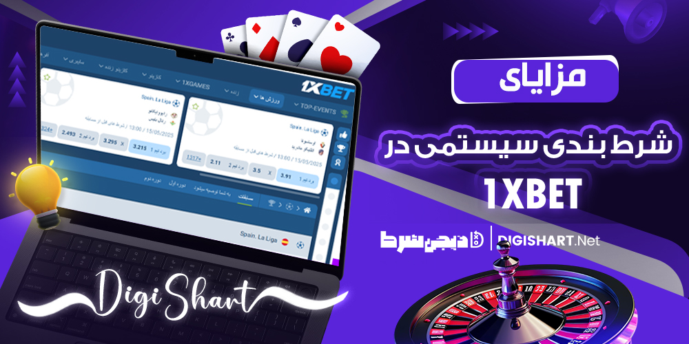 مزایای شرط بندی سیستمی در 1XBET