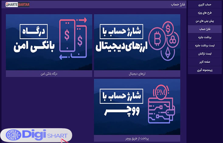 شارژ حساب سایت کازینو شهر بت (ShahrBet)